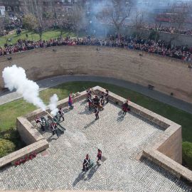 recreación histórica de los sitios de zaragoza 03
